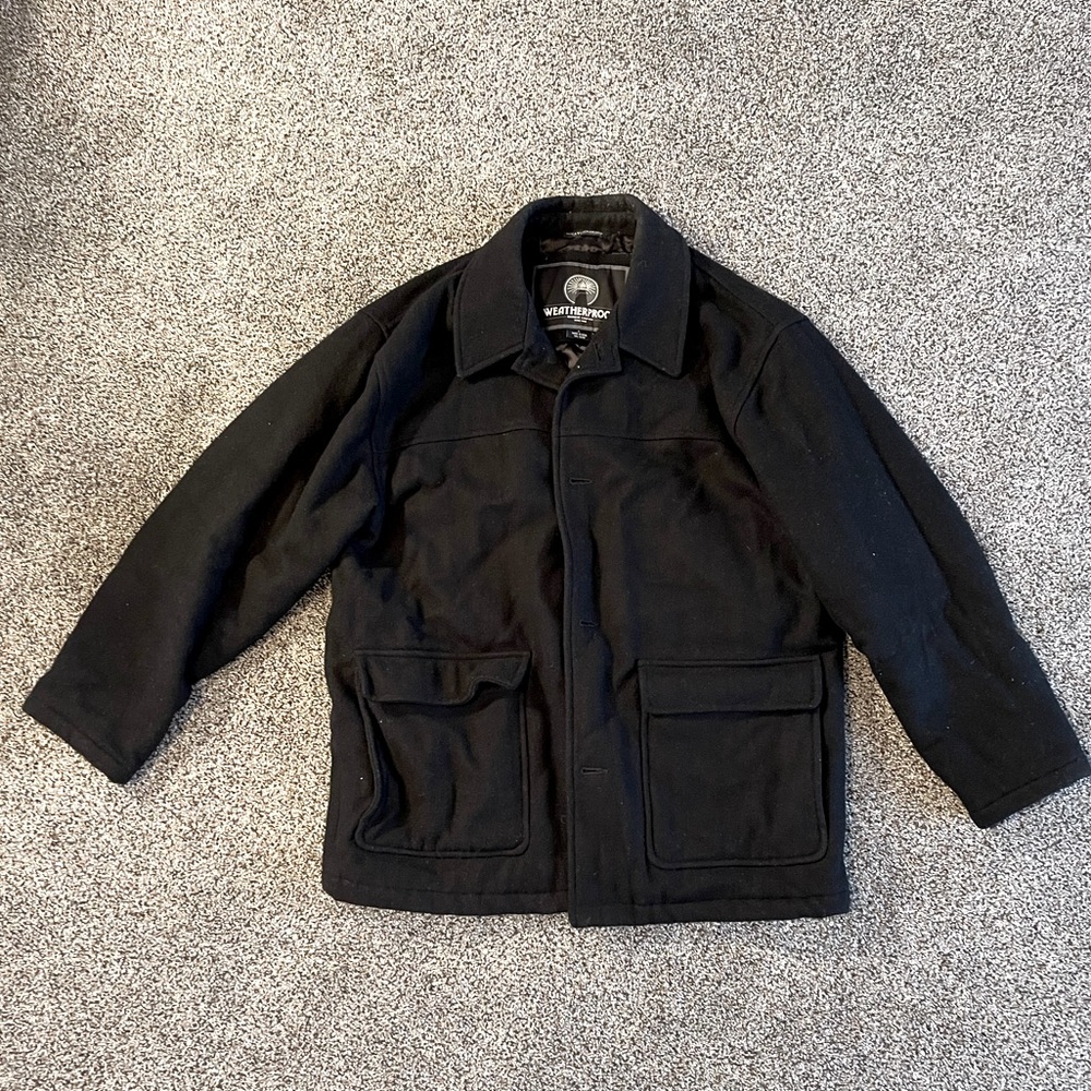 ❄️💨🌬WEATHERPROOF MEN'S PEA COAT